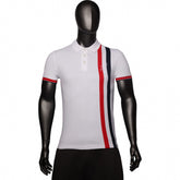 Polo Golfer Double Striped White