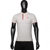 Polo Golfer Logo Placket White