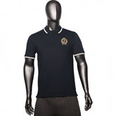 Polo Golfer Crest Logo Navy