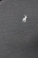 Polo Vneck Tees Charcoal