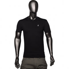 Polo T-Shirt Vneck Classic Logo Black