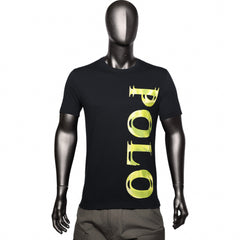 Polo T-Shirt Printed Logo Navy