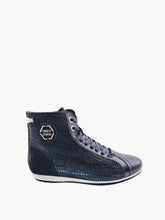 Enrico Coveri Boot High Top Snake Skin
