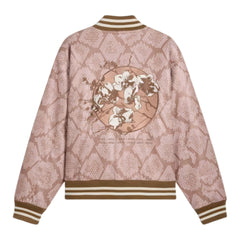 Puma Jacket Allover Print Dusty Pink