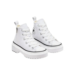 Converse Ladies Sneaker Lugged Heel Platform White-Black
