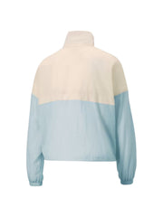 Puma Jacket Ladies Infuse Woven Track Platium Grey