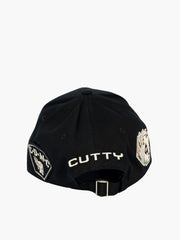 Cutty Cap Logo Lion Applique Black