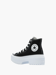 Converse Ladies Sneaker Lugged Heel Platform Black-White