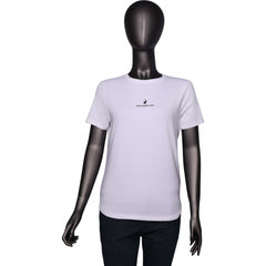 Polo T-Shirt Ladies Anele Logo White