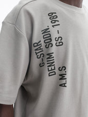 G-Star T-Shirt Stencil Gr Relaxed Elephant Skin