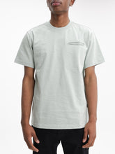 G-Star T-Shirt Distressed Zip Pocket Pale Green