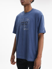G-Star T-Shirt Coord Gr Relaxed Rank Blue