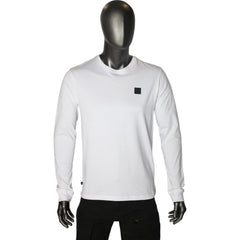 Polo Sweater Essential Classic Optic White