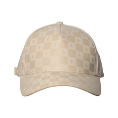 Polo Cap 5 Panel Monogram Block Off-White