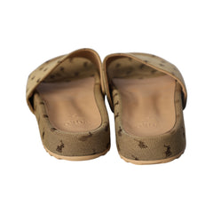 Polo Slide Jacquard Pony Pool Stone