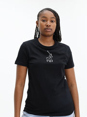 POLO T-SHIRT CALLY SS PONY BLACK