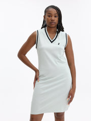 POLO DRESS TIISETSO COOL SAGE