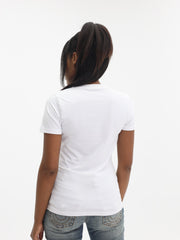 Polo Ladies T-shirt Logo White