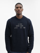 G-Star Sweater Stencil Gr Loose Knit Salute