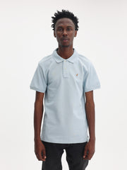 Polo Golfer Logo Light Blue