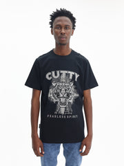 Cutty T-Shirt Tiger Big Logo Black