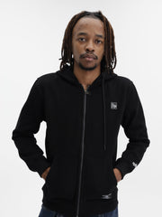 Alpha Hoodie Zip Up Black