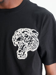 Cutty T-Shirt Tiger Logo Black