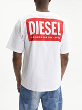 Diesel T-Shirt M-T Boxt Bisk Relaxed White