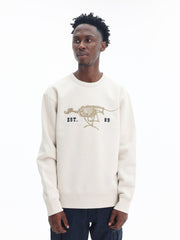 G-Star Sweater Running Dog White