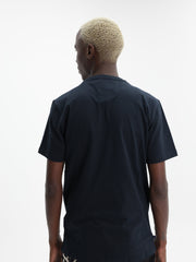 Polo T-Shirt Logo Print Black