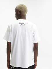Cutty T-Shirt Graphic Skull White