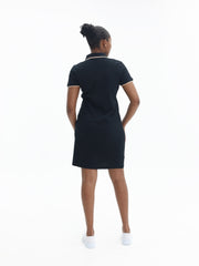 Polo Leah SS Polo Dress Black