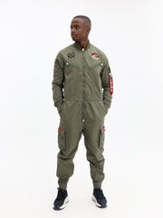 Alpha Flight Suit Cotton Sage