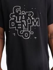 G-Star T-Shirt HD Print Ash Black