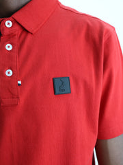 Polo Golfer Active Badge Red