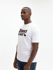 Diesel T-Shirt T-Adjust K1 Logo White