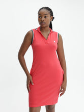 Polo Dress Kayla Johnny Golfer Collar Sunset