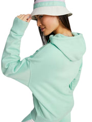 Puma Sweater Ladies Graphic Hoodie Mist Green