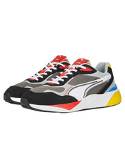 Puma Sneaker Rs-Metric Castlerock Grey-Black-Pink-Yellow