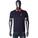 Polo Golfer Colour Block Navy