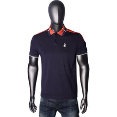 Polo Golfer Colour Block Navy