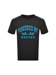 Diesel T-Shirt Rust Logo Black
