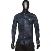 Polo Shirt Maxwell Double Dot Navy