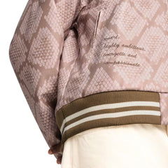 Puma Jacket Allover Print Dusty Pink