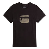 G-Star T-Shirt Finger Print Burger Navy