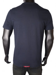 Alpha Industries T-Shirt Half Logo Rain Navy