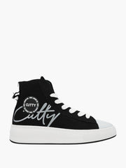 Cutty Boot CB7 Canvas High Top Black