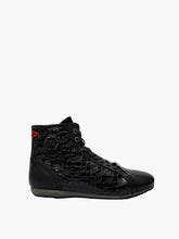 Enrico Coveri Boot Snake Skin High Top Black
