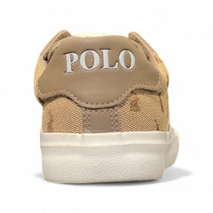 Polo Sneaker Side Flash Monogram Brown