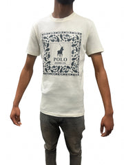Polo T-Shirt Pjc Block Logo Off-White
